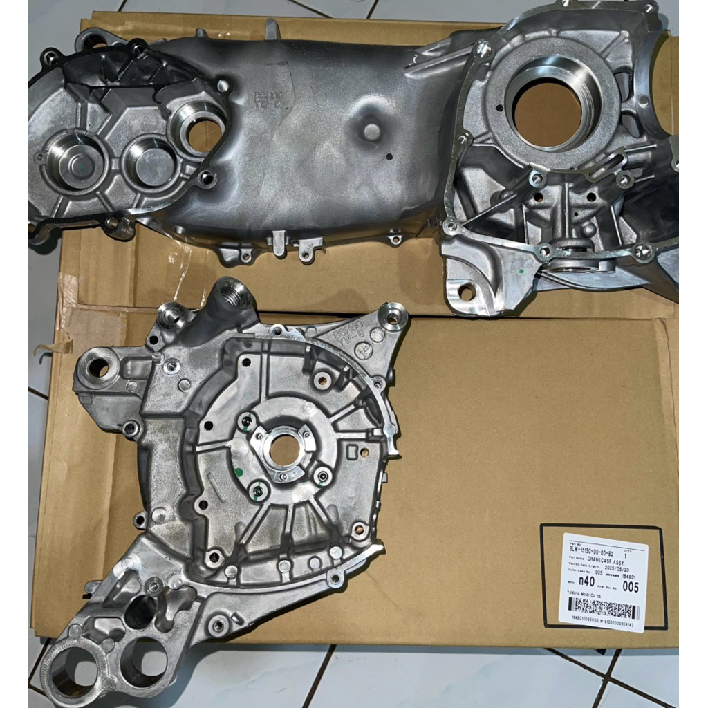 Crankcase nmax new b6h aerox new b6h kiri kanan