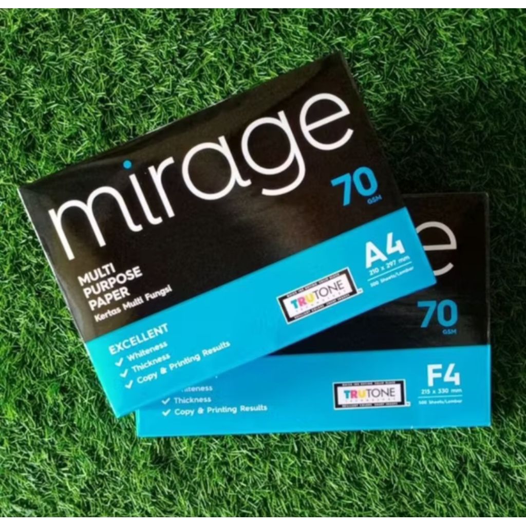 

Kertas HVS Putih Polos Photocopy MirageF4