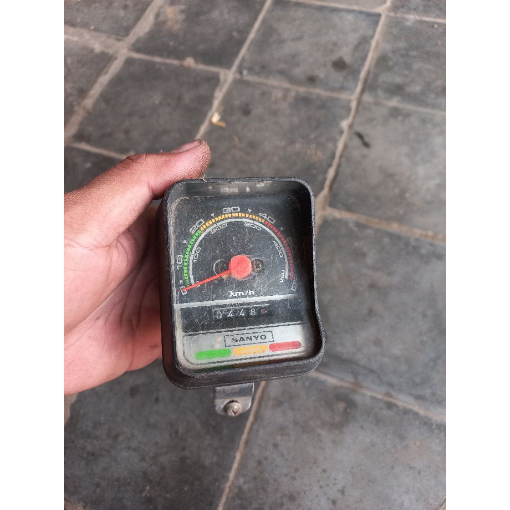 speedometer speedo sepeda balap jadul Sanyo japan