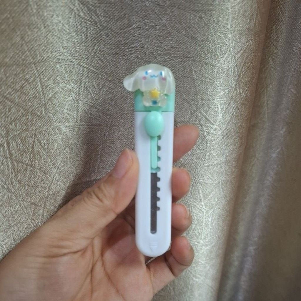 

Cutter Lucu Motif Cinnamoroll Sanrio Warna Pastel