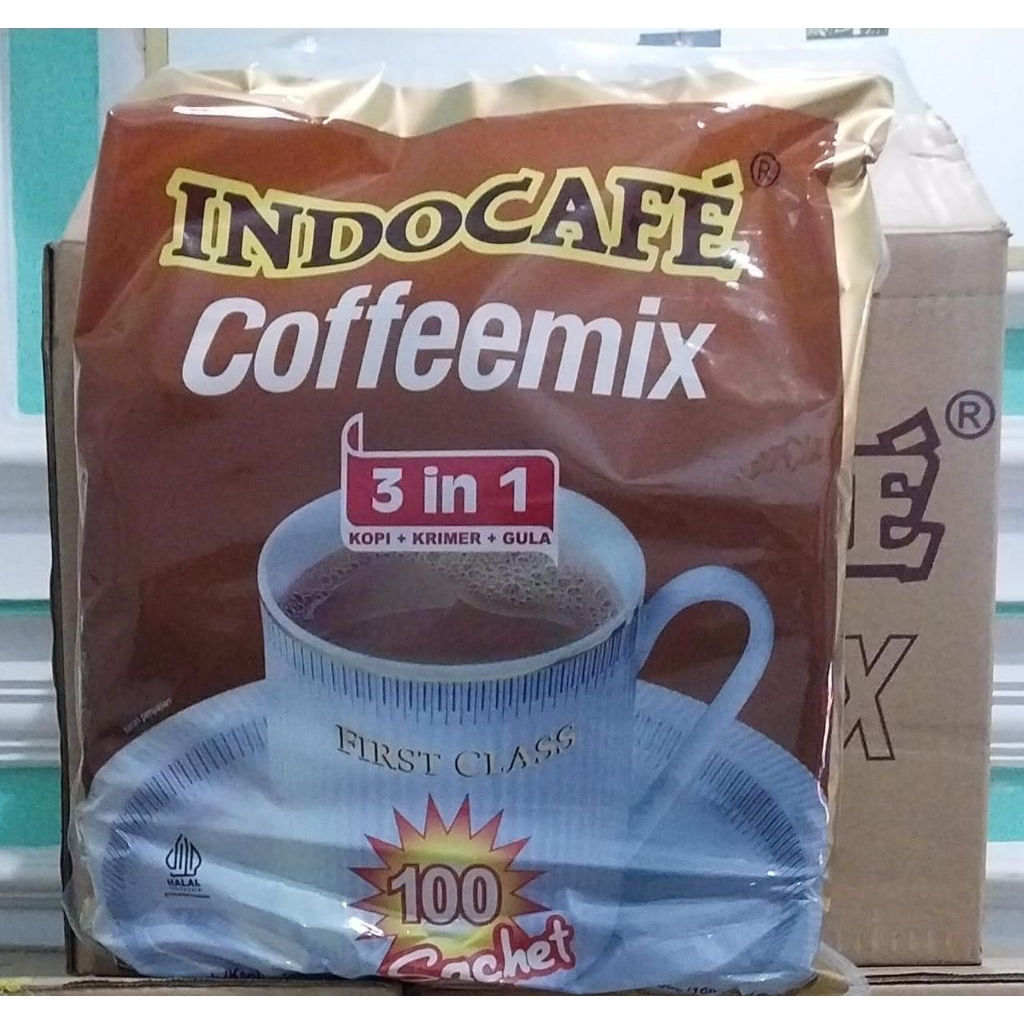 

indocafe 1 pack isi 100 saset