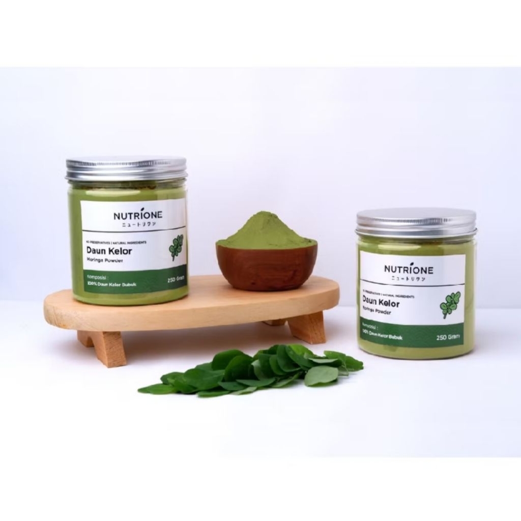 

NEW !! kelor bubuk moringga kemasan 250 g