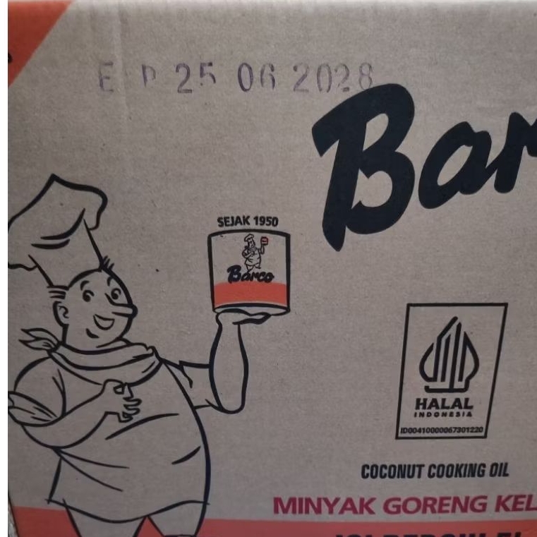 Barco Minyak Goreng Kelapa 5 Liter