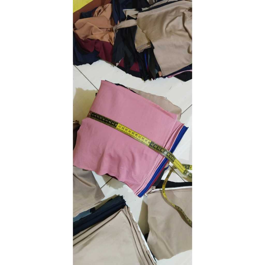 kain perca kiloan murah majun spandek balon jersi / jersey