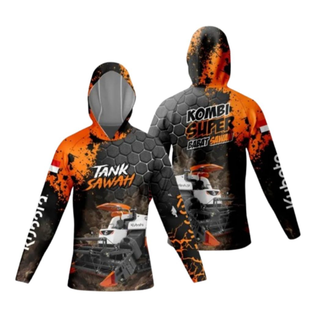 Jersey Combi Tank Sawah Lengan Panjang Dryfit Printing