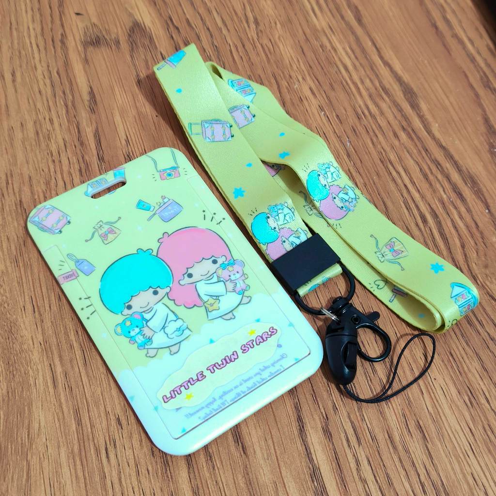 

Kalung Lanyard Id Card Holder Lucu Karakter Little Twin stars Kiki Lala Kembar Lucu/ Cute Kalung Kartu Sanryo Zanrio Kantor Sekolah Anak Cute Characters