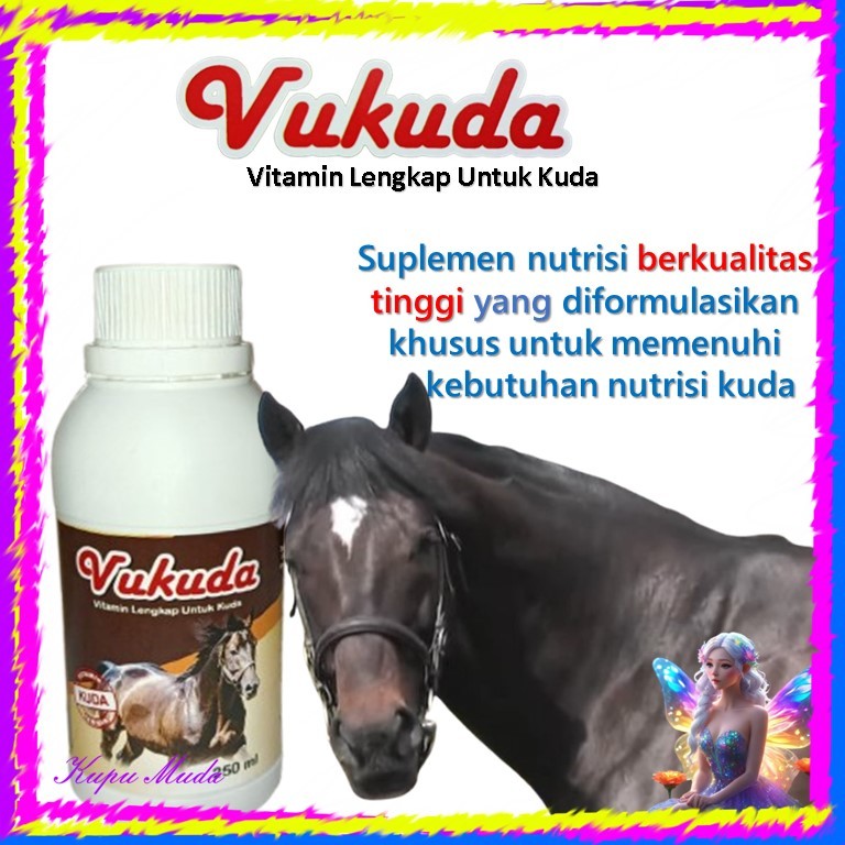 Vikud Vitamin Kuda (250 ml) / VITAMIN KUDA / Vitamin kuda pacu / suplemen kuda / suplemen kuda pacu