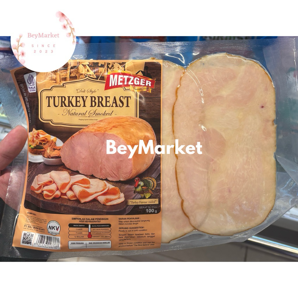 

Metzger Smoked Turkey Breast 100g