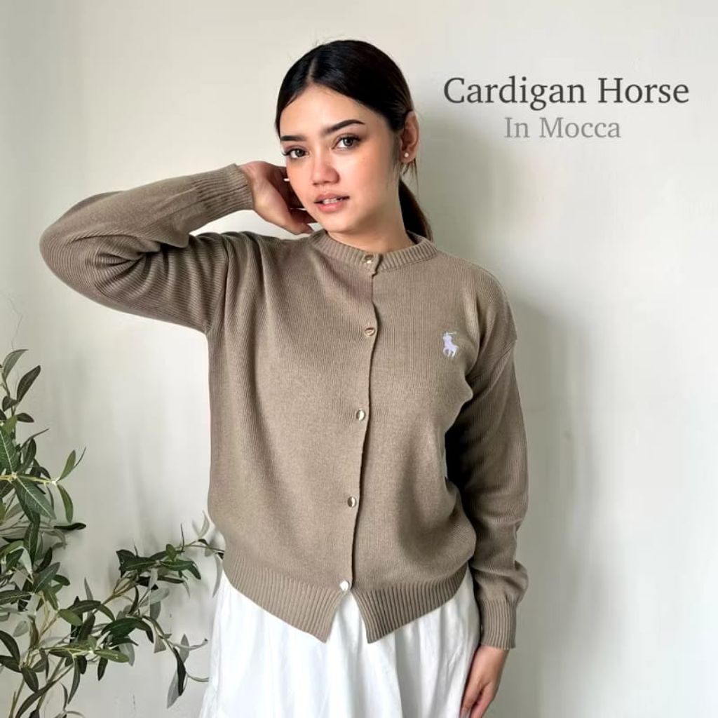OOTD KARDIGAN RAJUT POLO OUTER RAJUT POLO OOTD