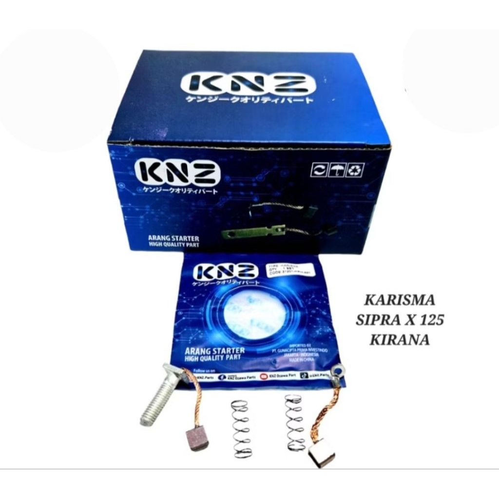 Arang Stater Arang Dinamo Kul Cuul Stater Starter Karisma Supra125 Kirana Merk KNZ