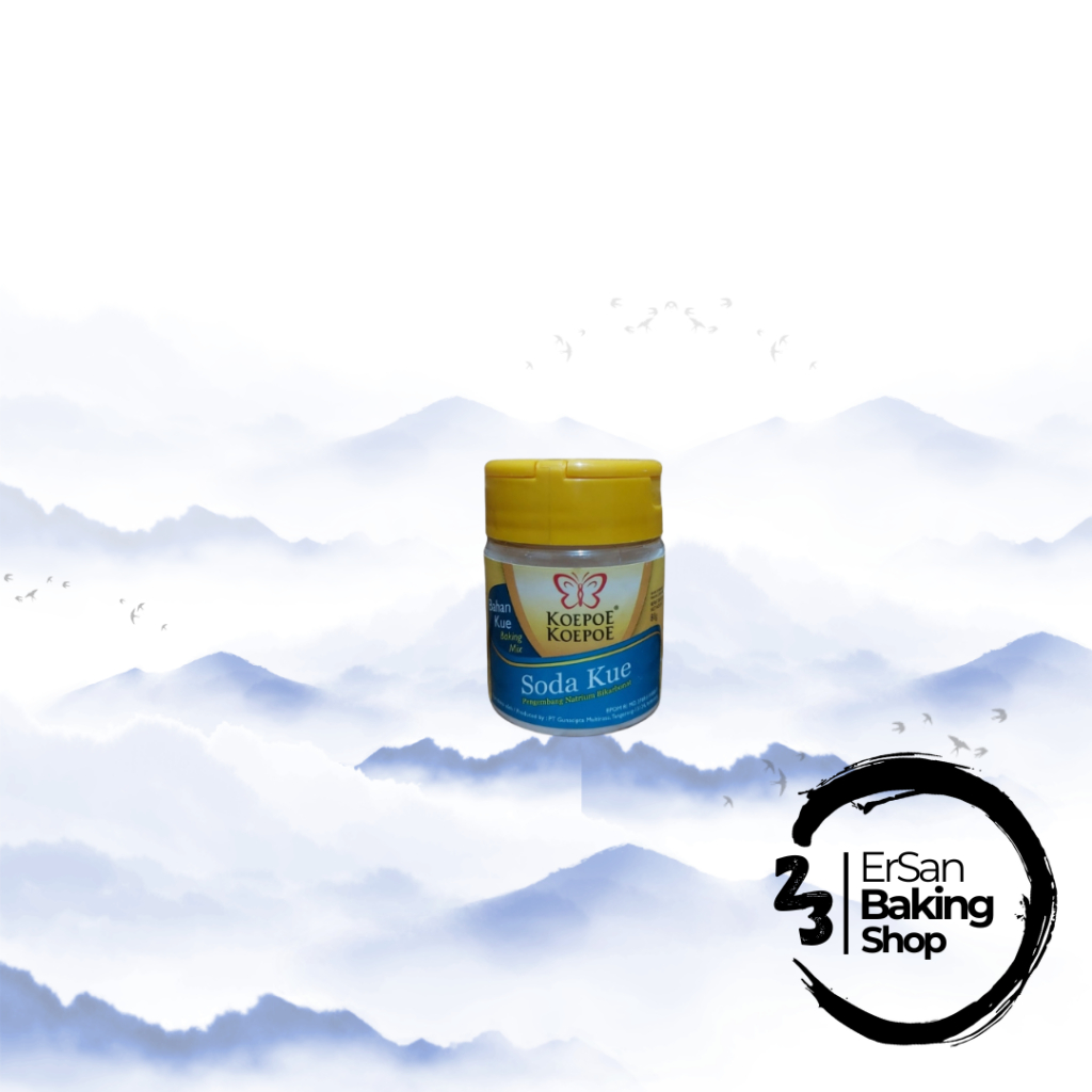 

Baking Soda/Soda Kue/Pengembang Kue KOEPOE KOEPOE 81gr