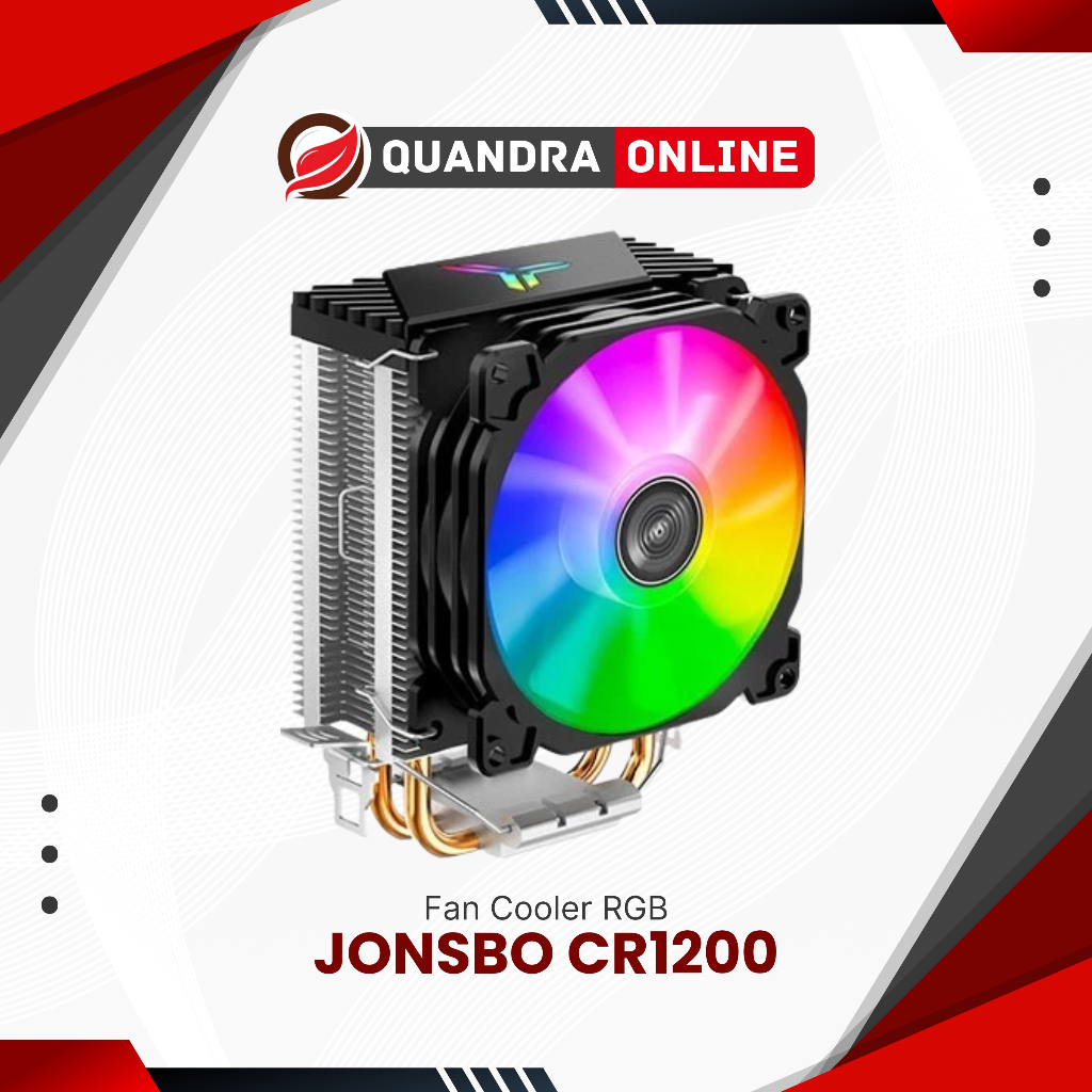JONSBO CR-1200 CPU Fan Cooling / HSF Cooler RGB / Fan Processor / CPU Cooler
