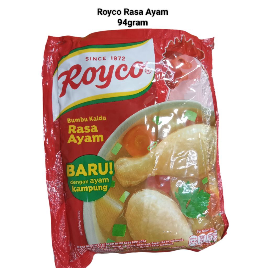 

PROMO !! Royco Rasa Ayam 94gram isi 2pcs