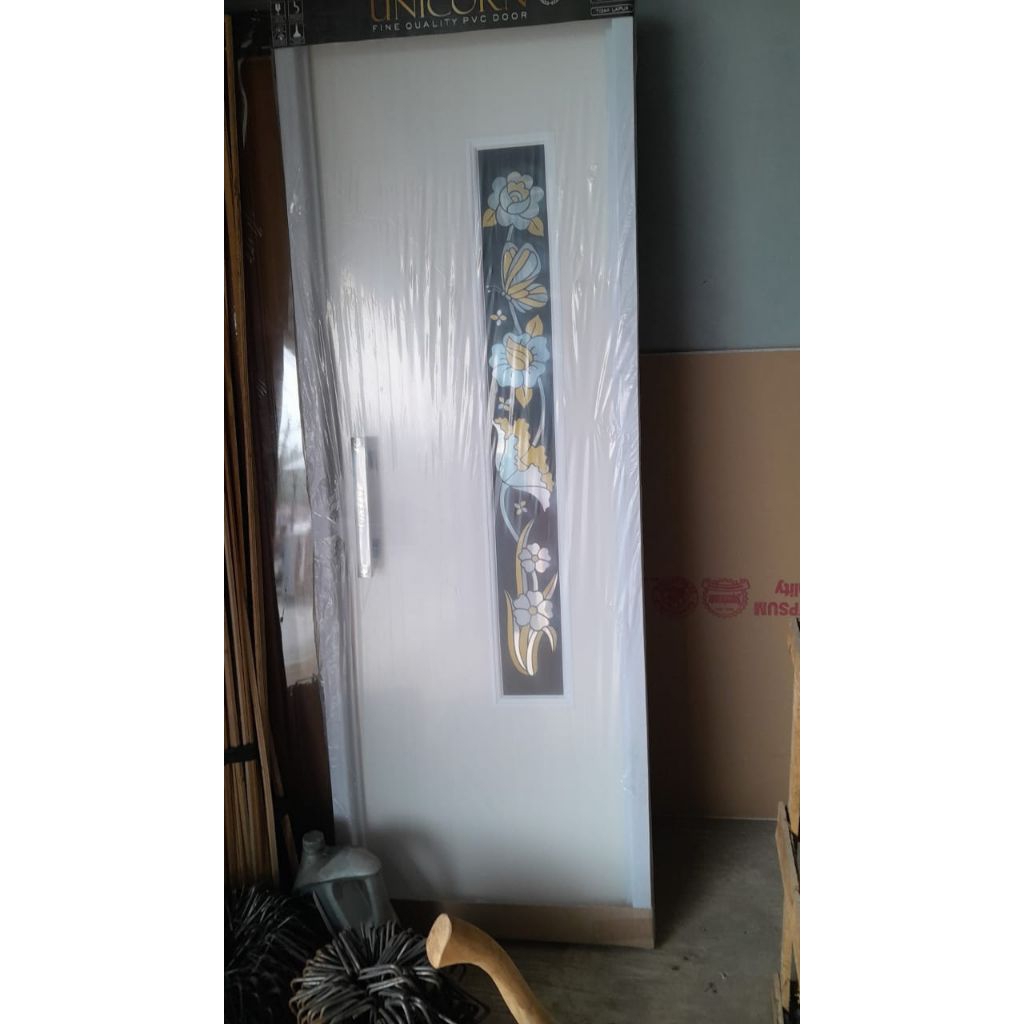 pintu PVC premium handle banyumas