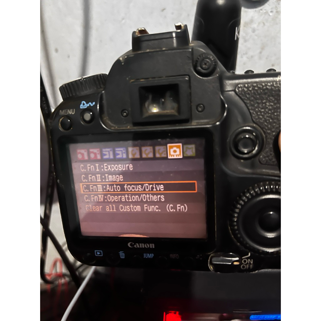 kamera Canon Eos 40D minus Dc board