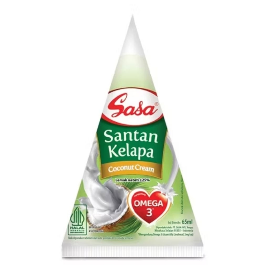 Sasa Santan Kelapa Cair TCA Coconut Cream 65ml