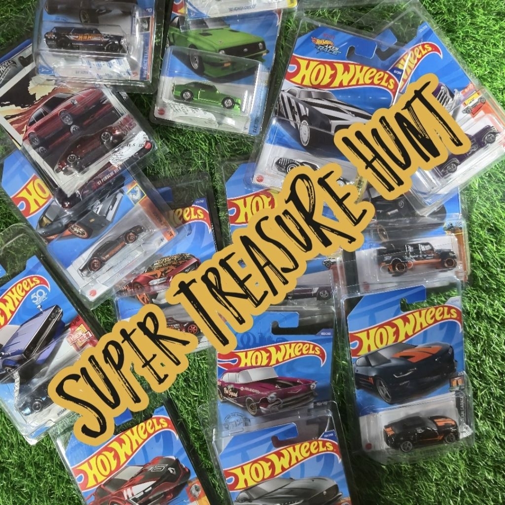 Luxiastore_ [Update] Hot Wheels Super Treasure Hunt & Chase Koleksi Langka Diecast Original Mattel