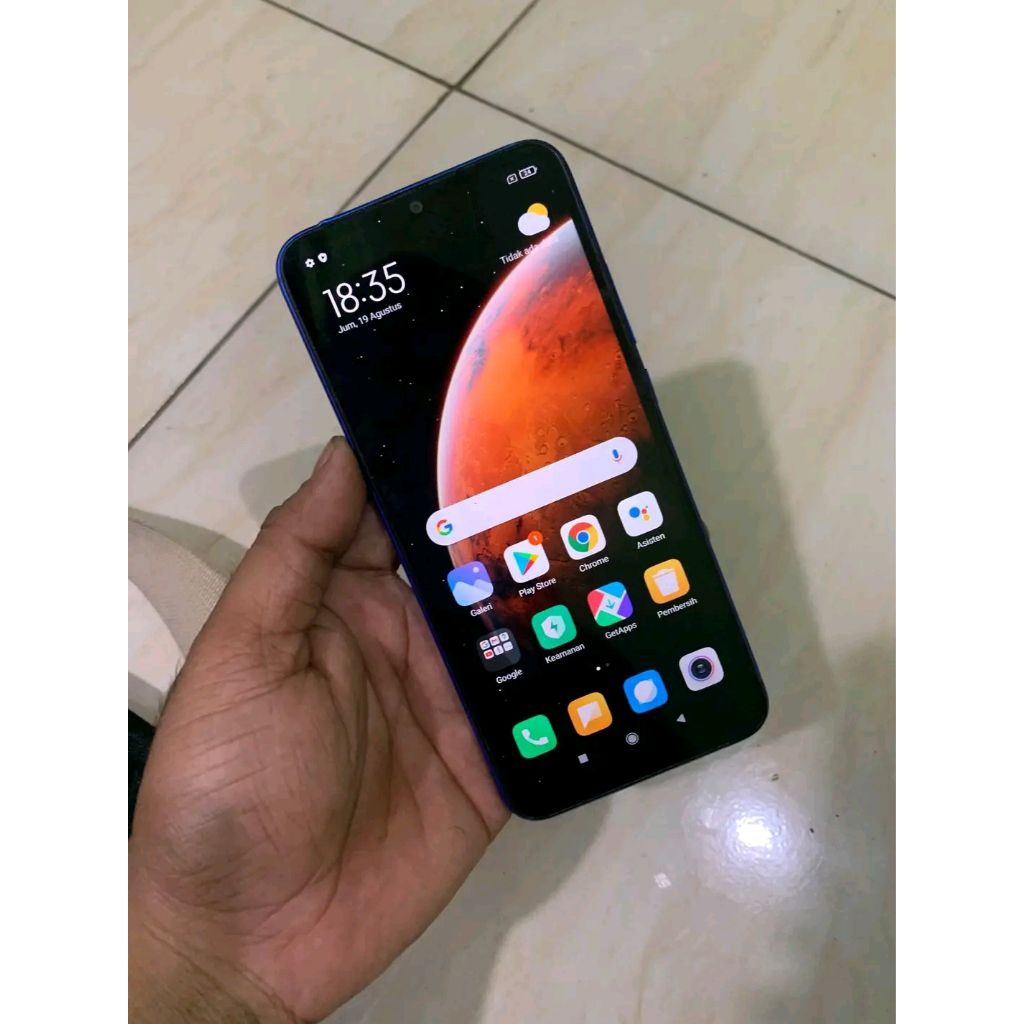 Xiaomi redmi 9C kondisi normal siap pake ram 3/32 handphone second berkualitas