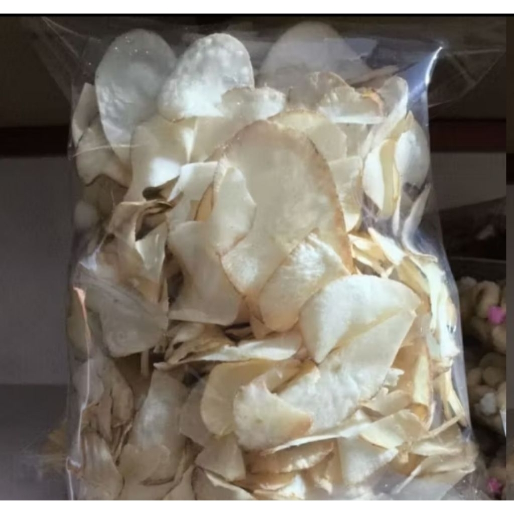 

Keripik Singkong Original Asin Gurih Renyah Homemade Kemasan 500 Gram