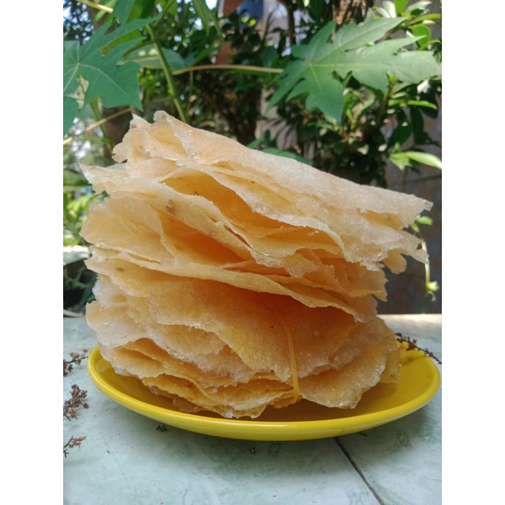 

Opak singkong mentah isi 10 pcs opak Eyek mentah opak singkong enak