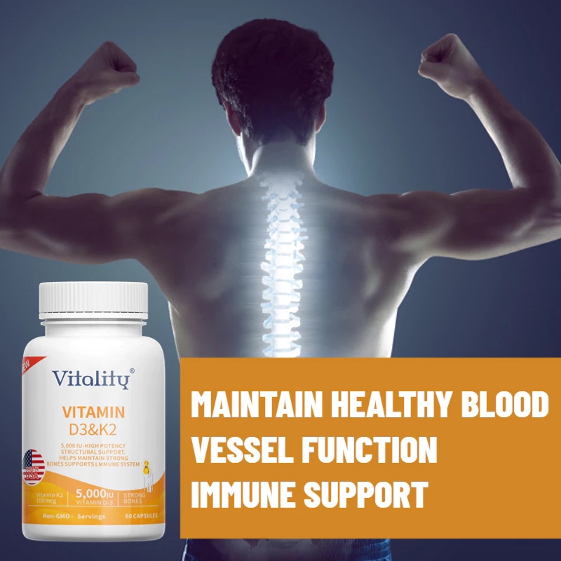 Vitamin D3 K2  Formula Kesehatan Tulang & joint Health