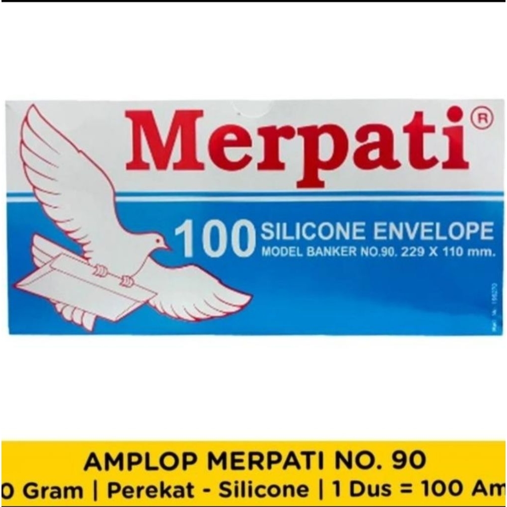 

AMPLOP PUTIH 90 MERPATI - 70 GRAM