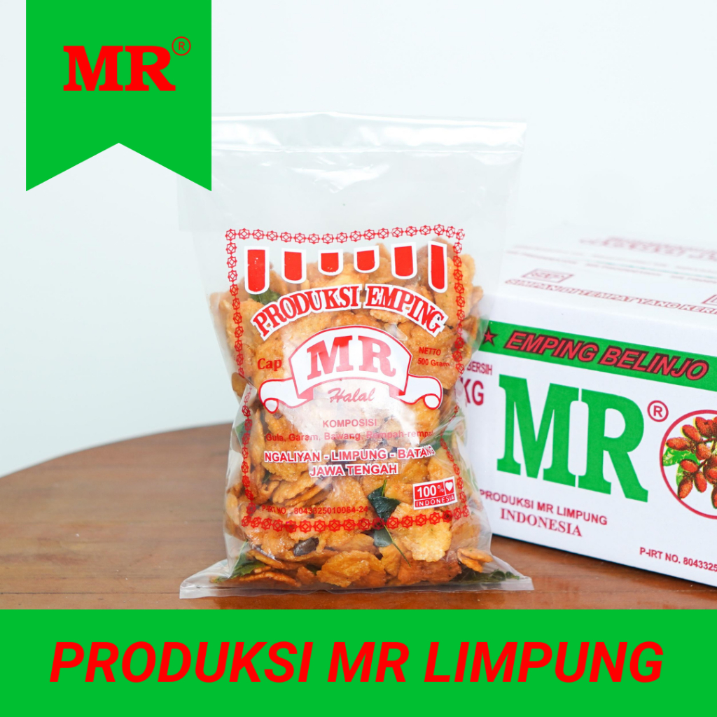 

Emping Melinjo Gepuk Aroma Daun Jeruk Siap Makan