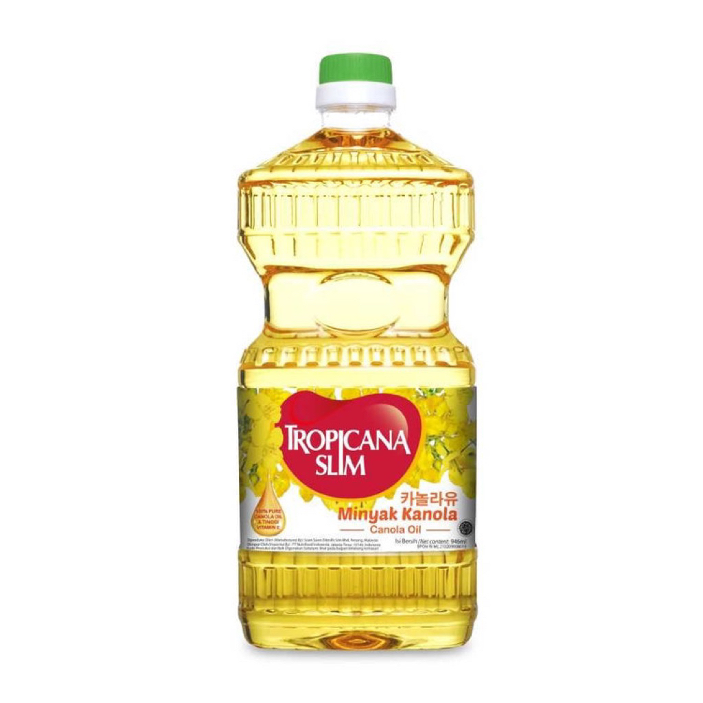 

Tropicana Slim minyak canola 940ml sehat