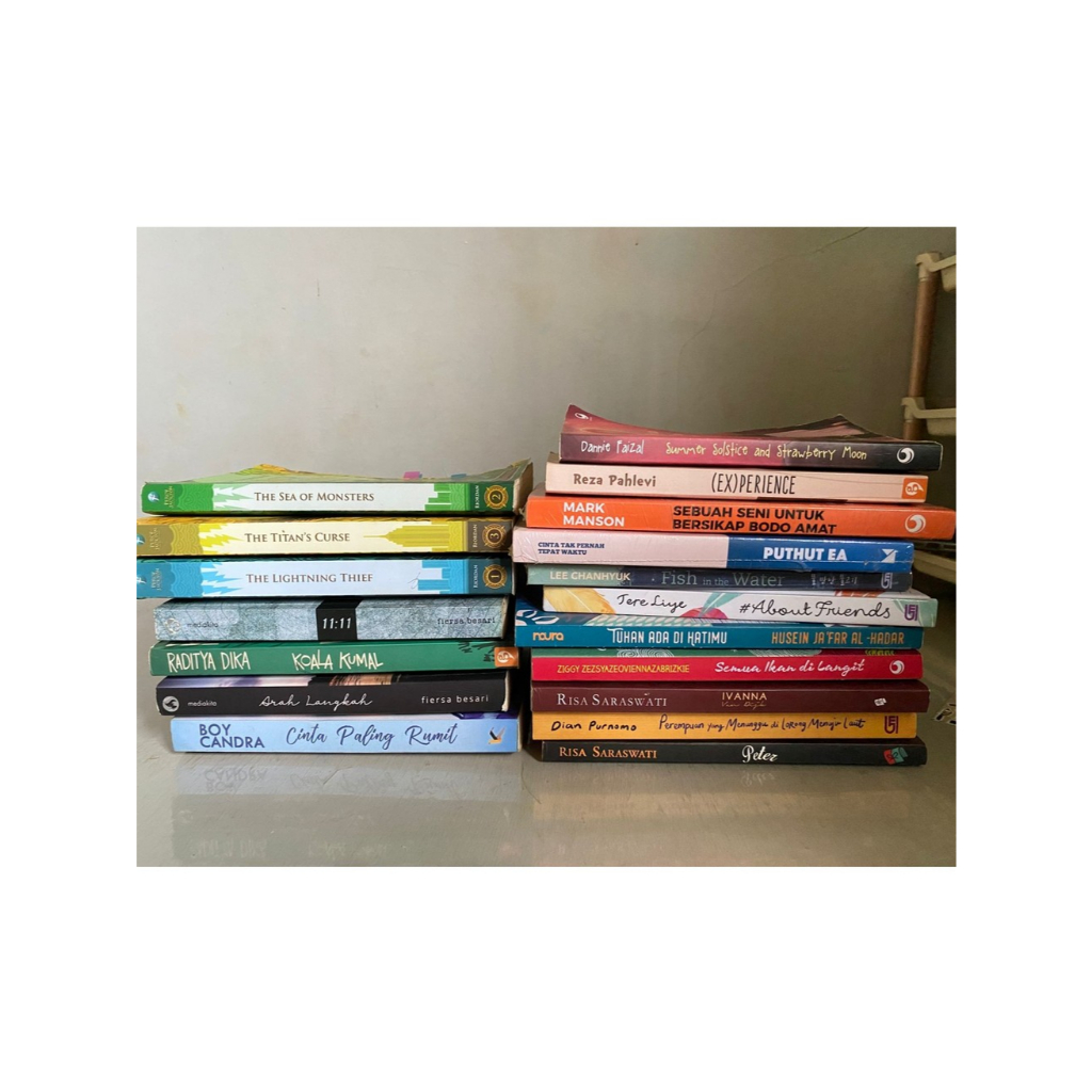 PRELOVED NOVEL FIKSI