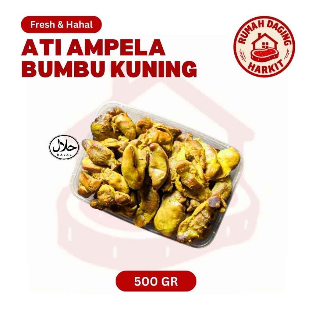 

Ati Ampela Bumbu Kuning Masak Praktis 500gr Kab Tangerang
