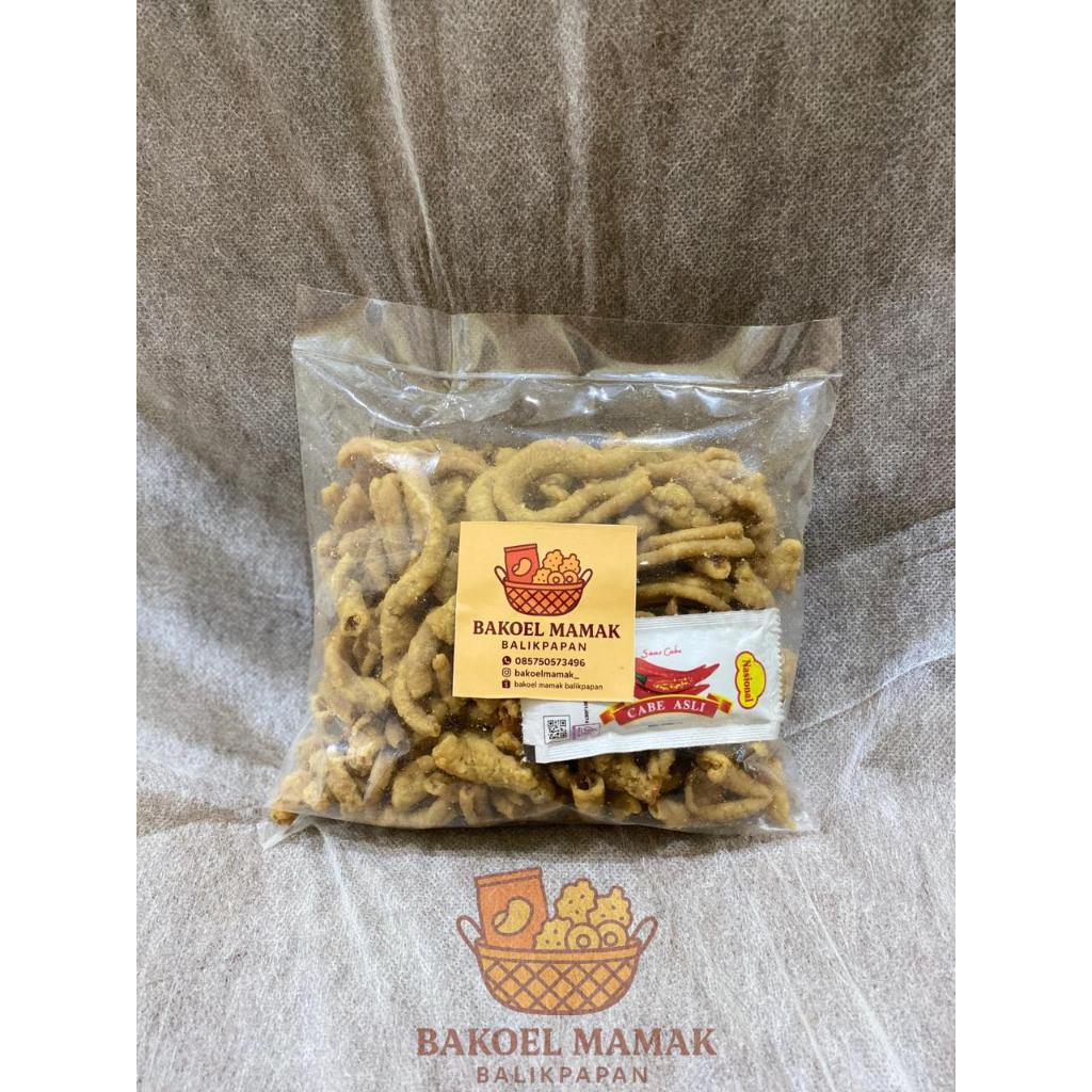 

Keripik Usus Ayam Krispy 250 gram
