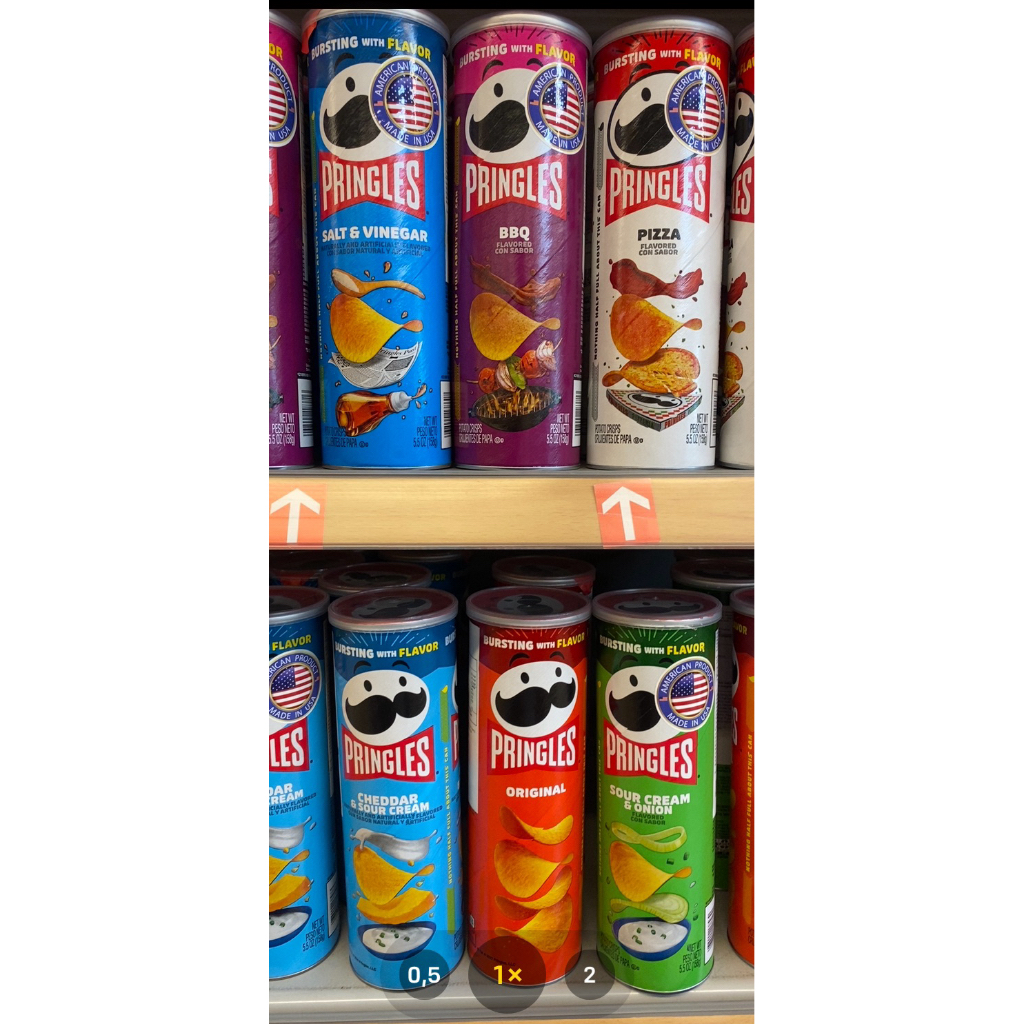 

Pringles Made in USA 158 gram