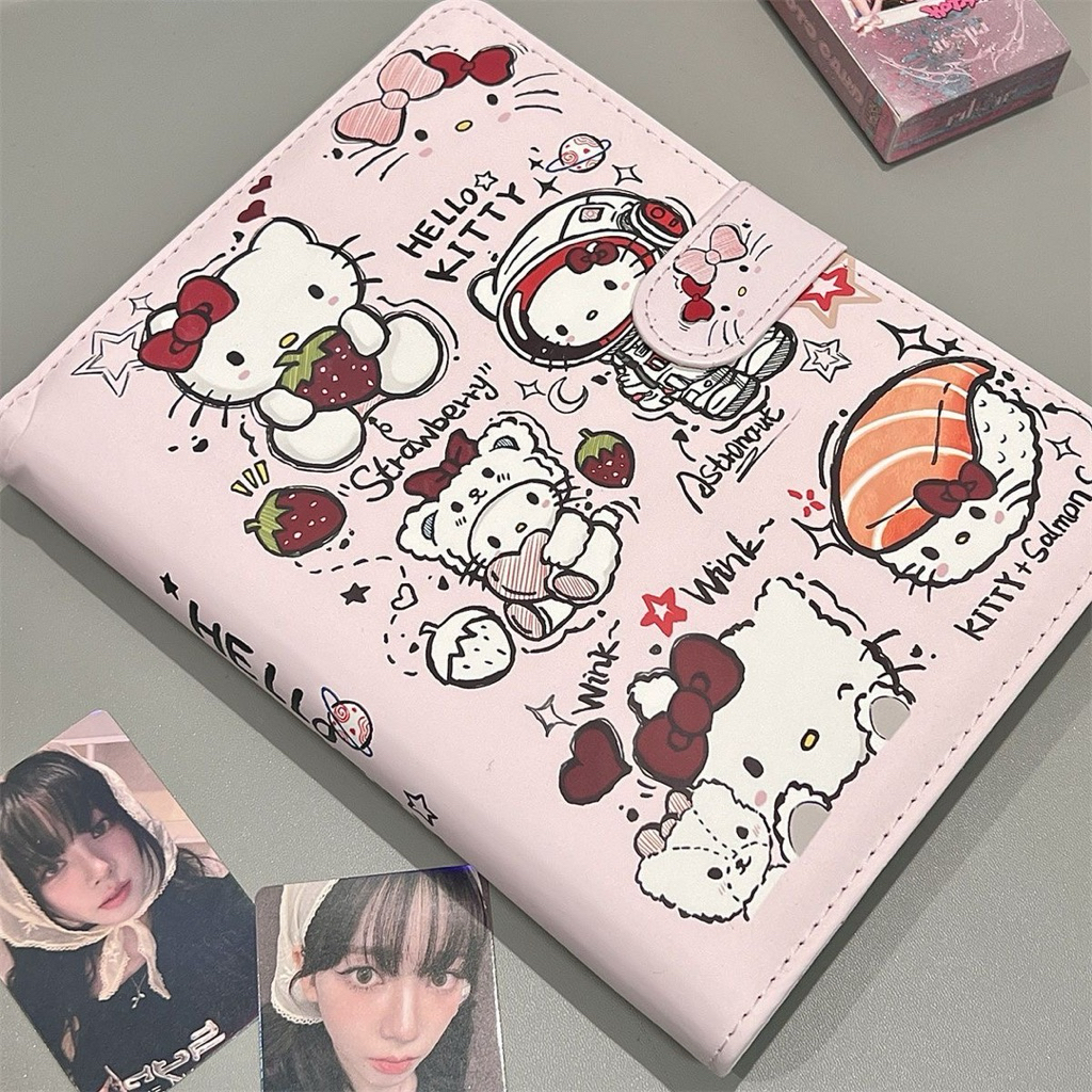[PREORDER] Album Kartu A5 Magnetik – Flip Cover PU Estetik, Cocok untuk Koleksi Photocard atau Kartu