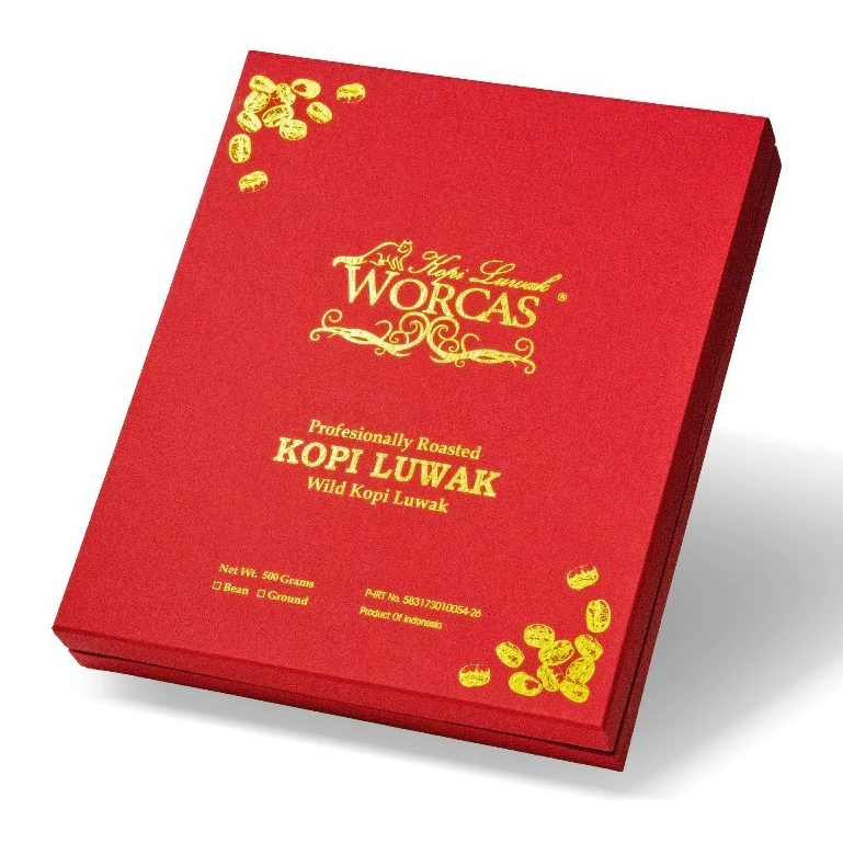 

WORCAS Kopi Luwak Liar Paket Isi 5 Mix All Variant - Parcel Box