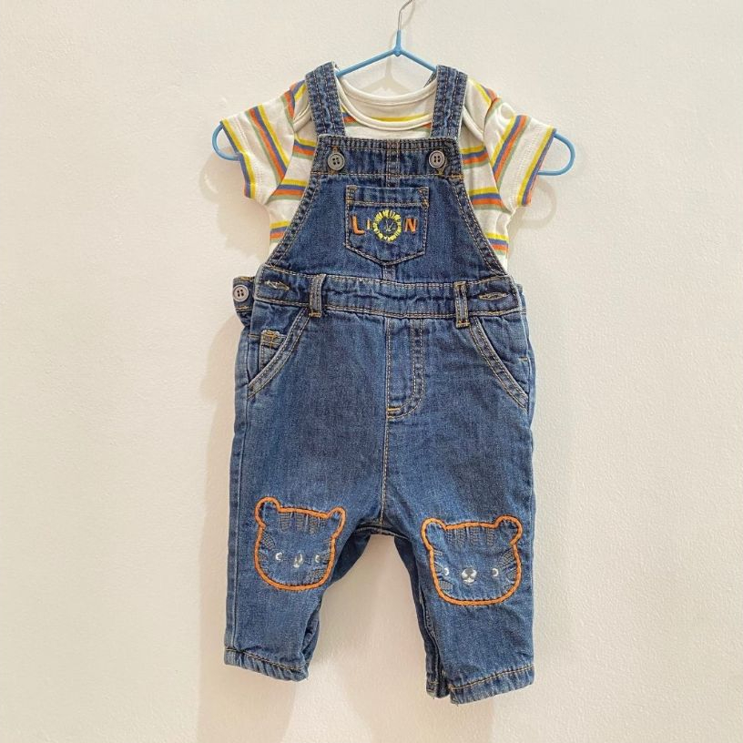(PRELOVED) Mothercare - Jeans Set