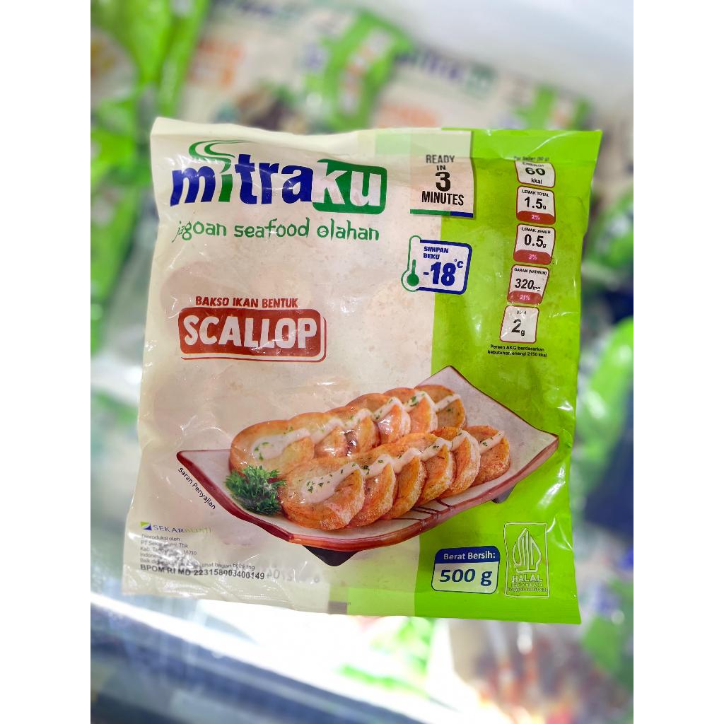 

Mitraku Scallop 500gr I Olahan Ikan