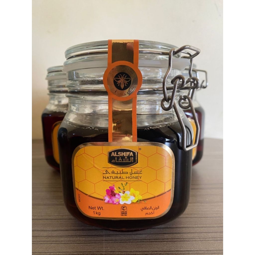 

MADU AL - SHIFA 1KG IMPOR - TUTUP PENGAIT KAWAT - MADU ARAB SAUDI