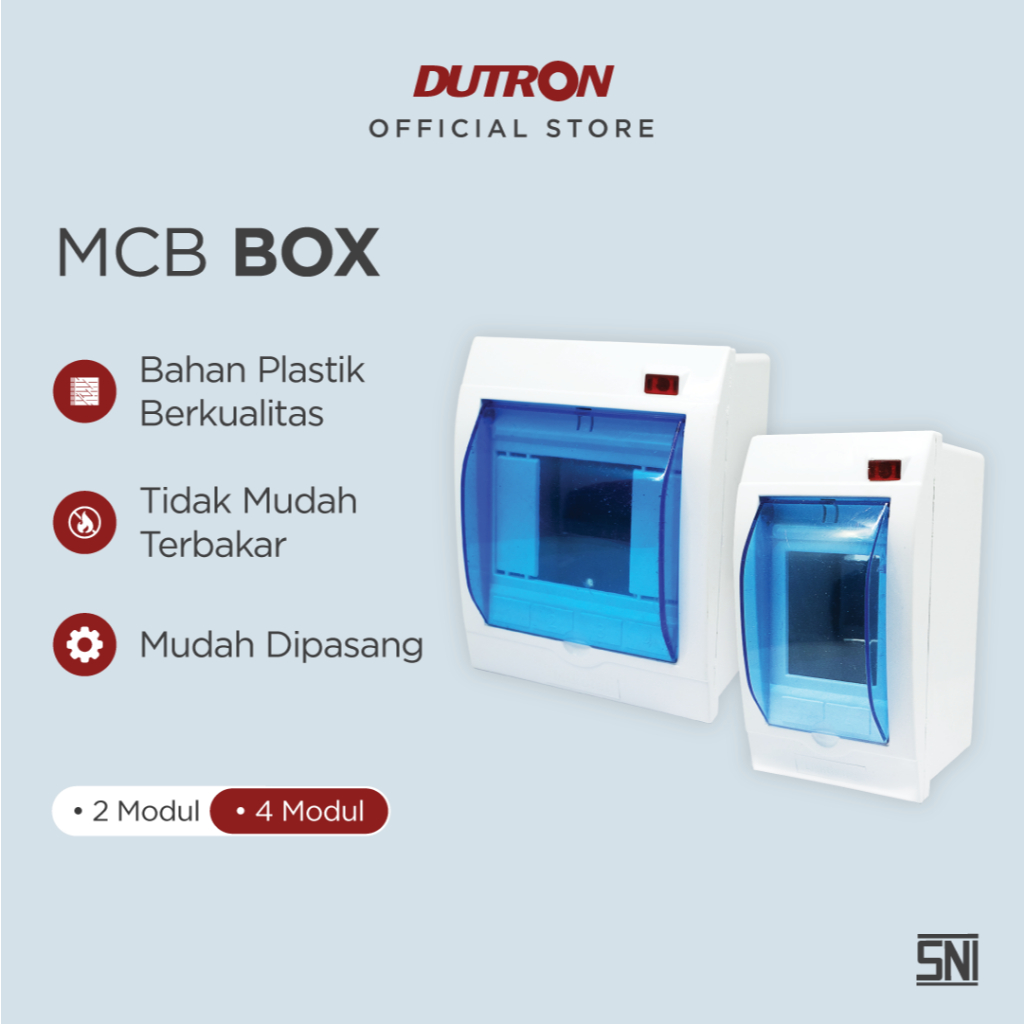 DUTRON MCB Box 4 Group / Box MCB 2 Modul