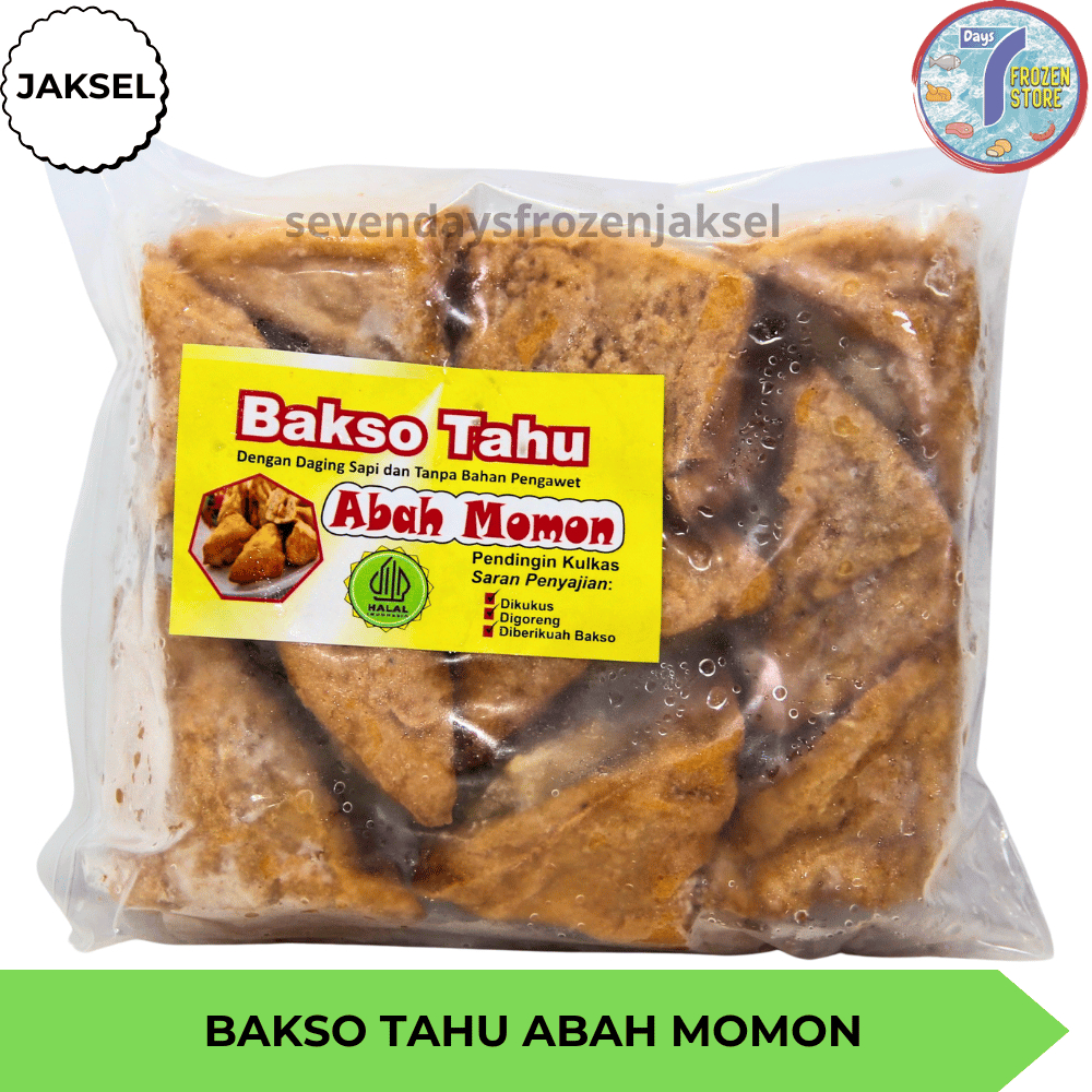 

Bakso Tahu Sapi Abah Momon Beku Frozen 300 Gr