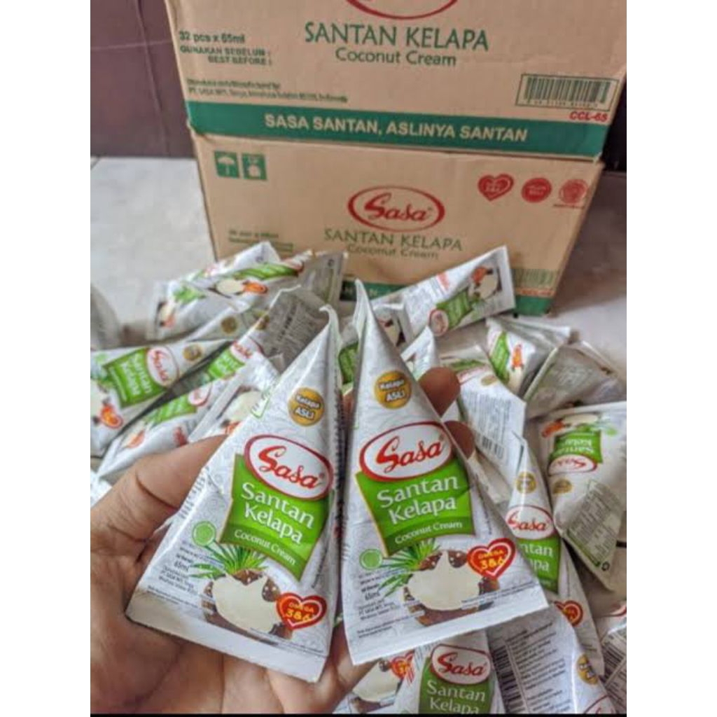 

Santan cair sasa sari kelapa murni 65 ml