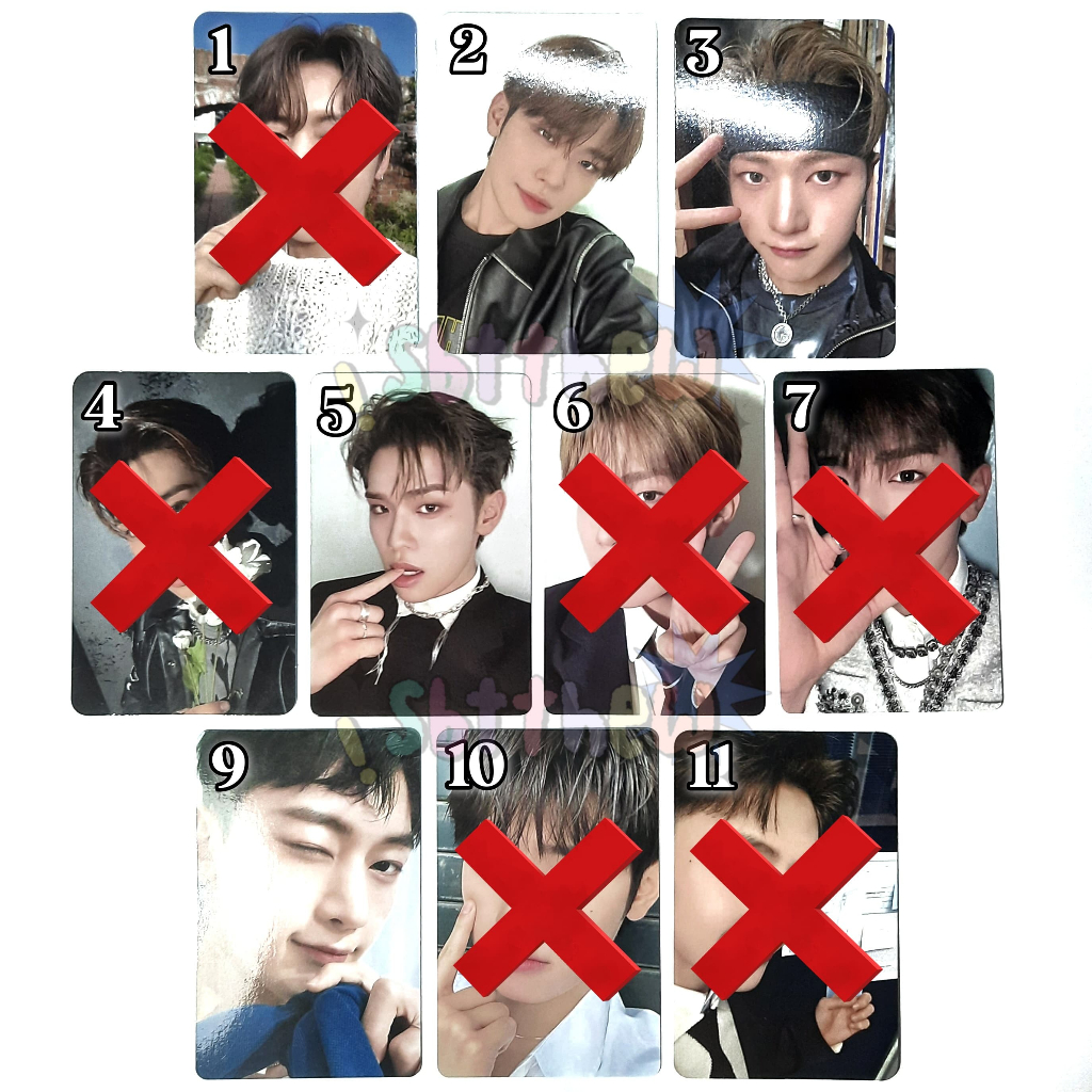 [READY STOCK] PHOTOCARD PC ZEROBASEONE ZB1 SEOK MATTHEW KIM TAERAE BBANGIZ ALBUM YOUTH IN THE SHADE 