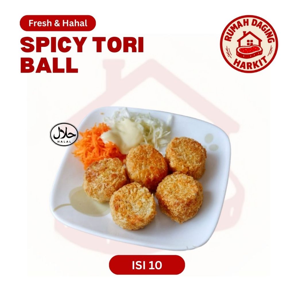 

Spicy Tori Ball Frozen Bento isi 10 Kab Tangerang