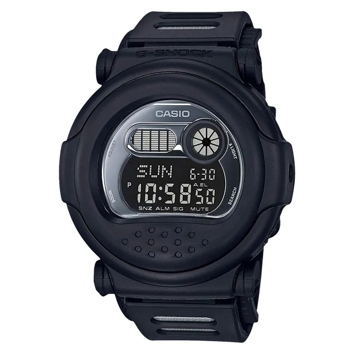 Casio G-Shock G-001BB-1DR Special Color Model Digital Dial Black Resin Band