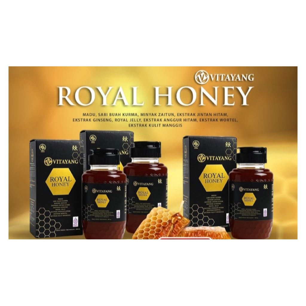 

Vitayang Royal Honey madu royal jelly