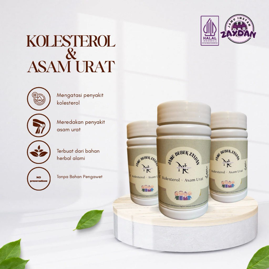 

JAMU KOLESTEROL/JAMU ASAM URAT/JAMU BUBUK