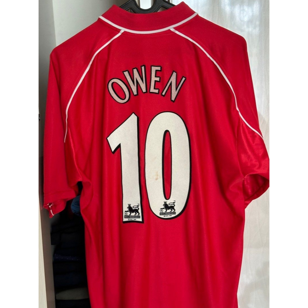 Liverpool FC Jersey Home 2000-02 NNS Owen #10 size XL