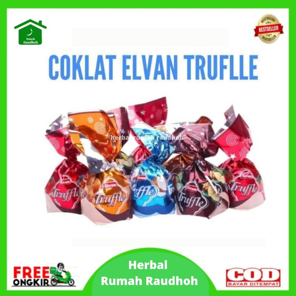 

COKLAT ELVAN TRUFFLE MIX 500 GR - COKLAT TURKEY OLEH OLEH HAJI UMROH
