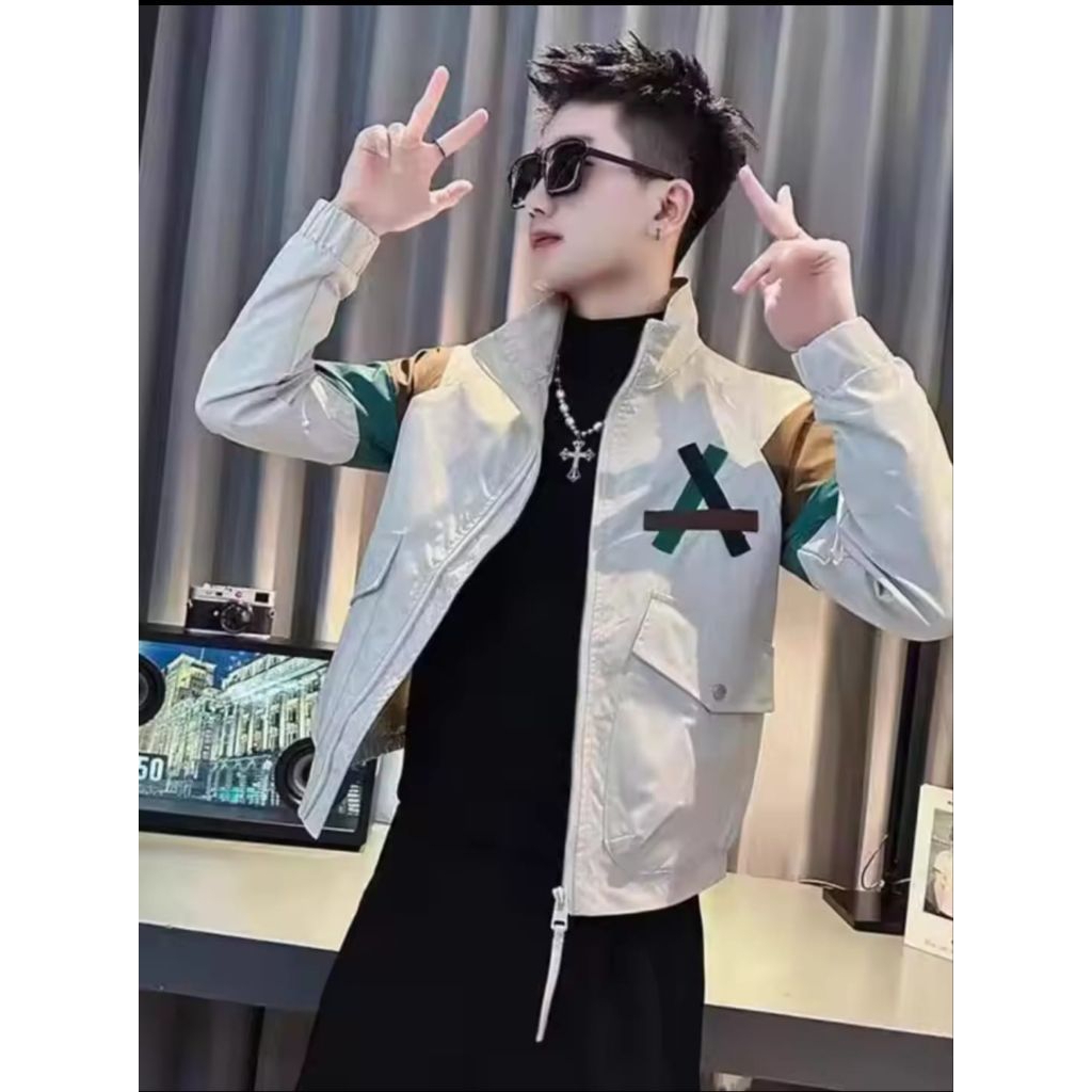 VARSITY JACKET VINTEGE SOFT PARASUT WATERPROOF MANTEL PRIA