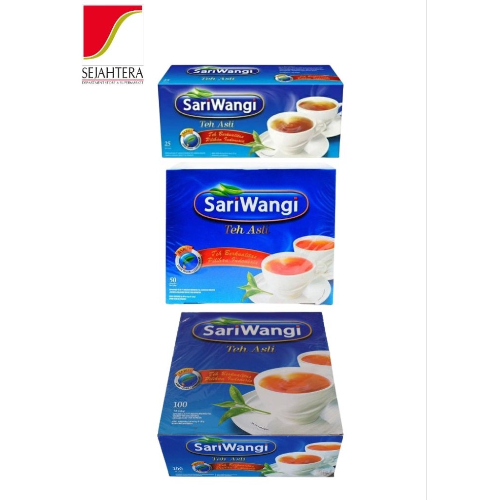 

SARIWANGI TEH ASLI (25s/50s/100s)