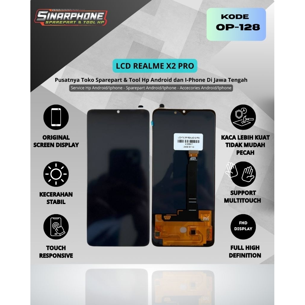 LCD REALME X2 PRO OLED KUALITAS ORIGINAL